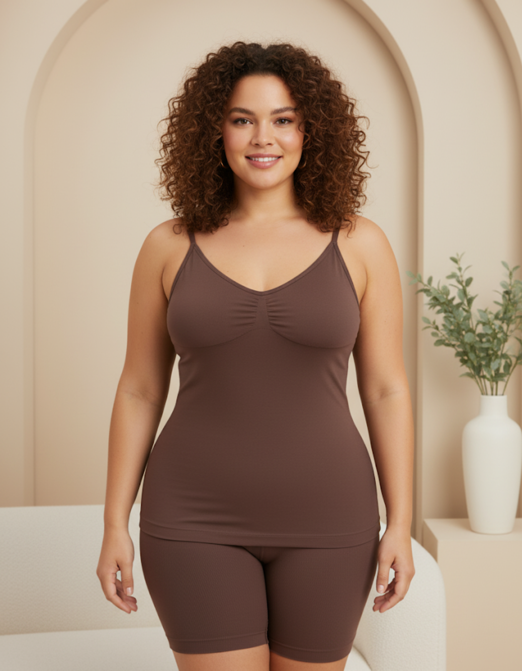 Modara Bust Support and Tummy Control Shaping Tank Top Vest