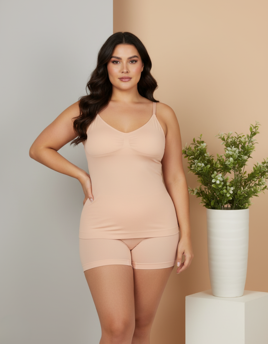 Modara Bust Support and Tummy Control Shaping Tank Top Vest