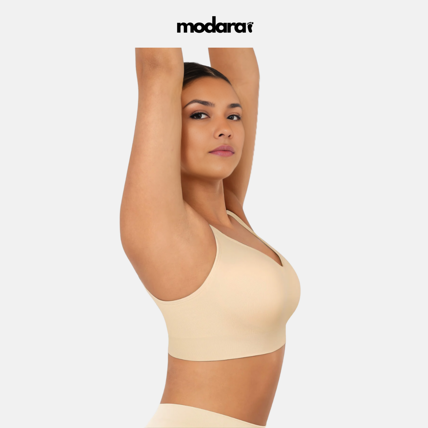 Modara Wireless Bra with Built-in Soft Cups