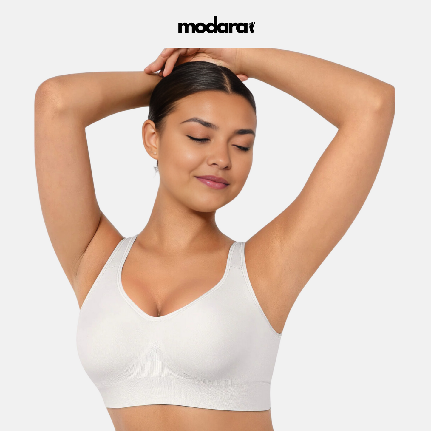 Modara Wireless Bra with Built-in Soft Cups