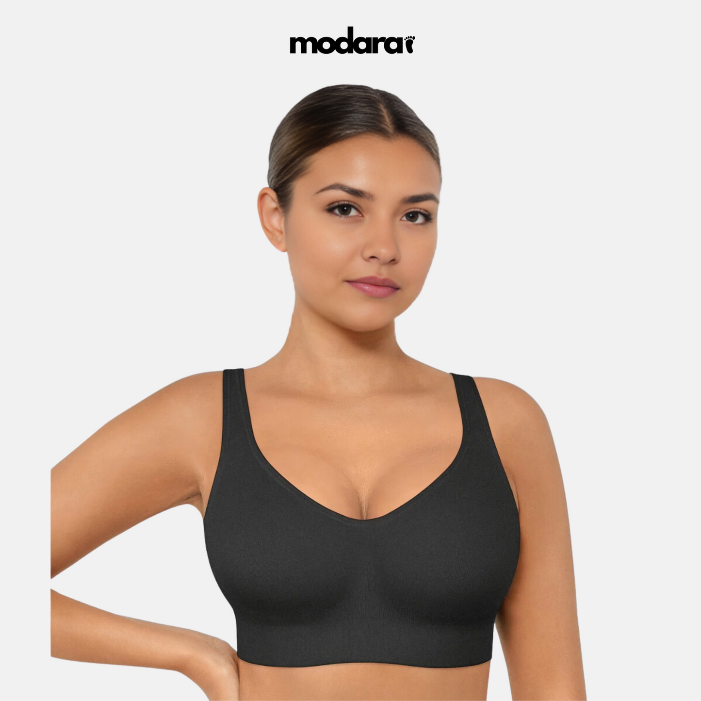Modara Wireless Bra with Built-in Soft Cups