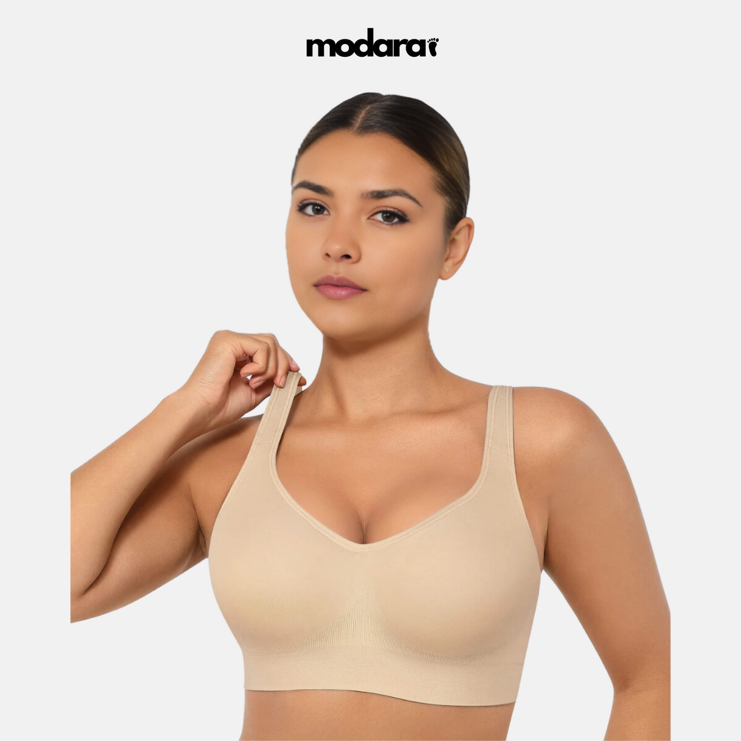 Modara Wireless Bra with Built-in Soft Cups